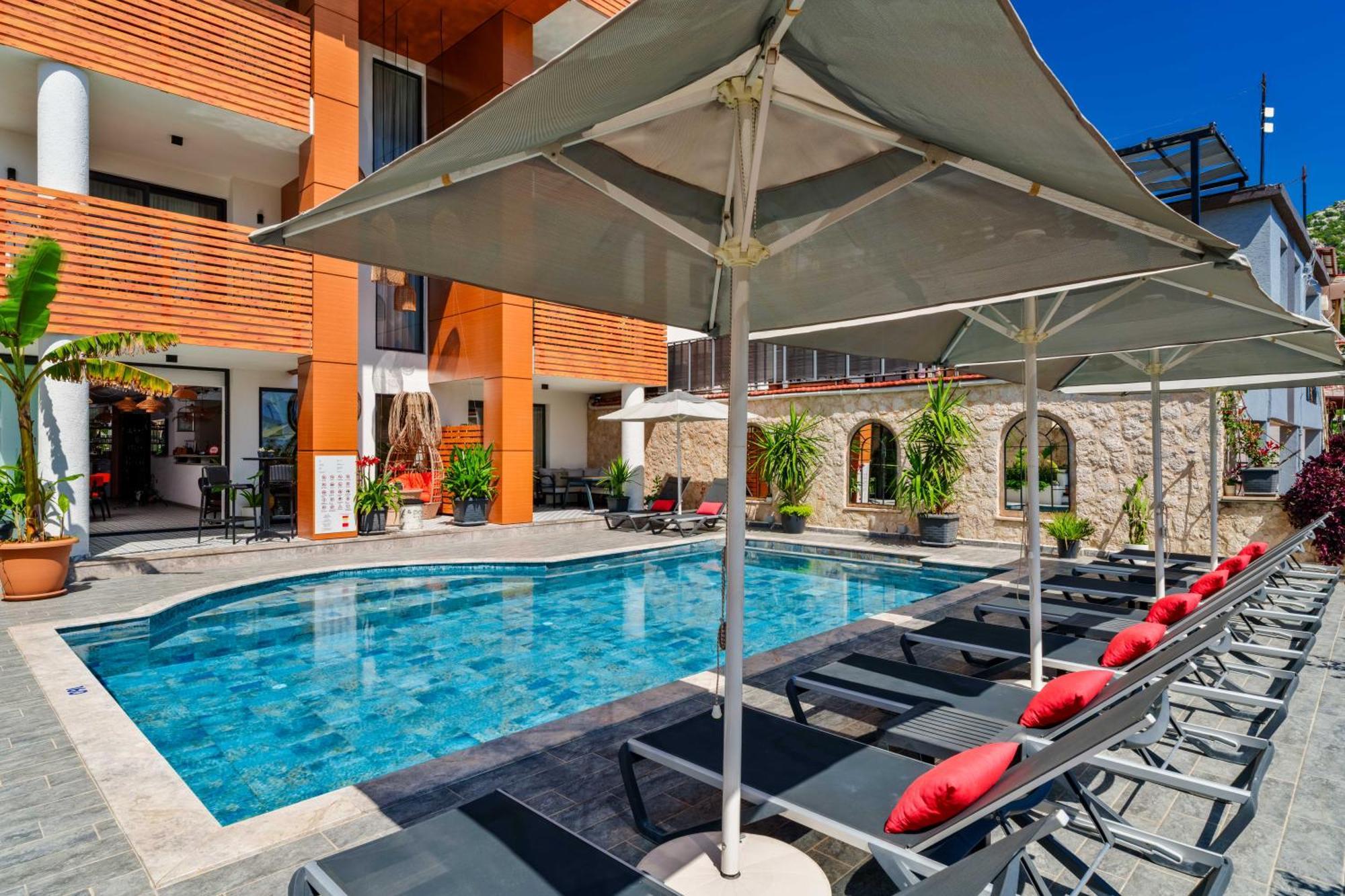 Lupia Suites Kalkan Eksteriør bilde