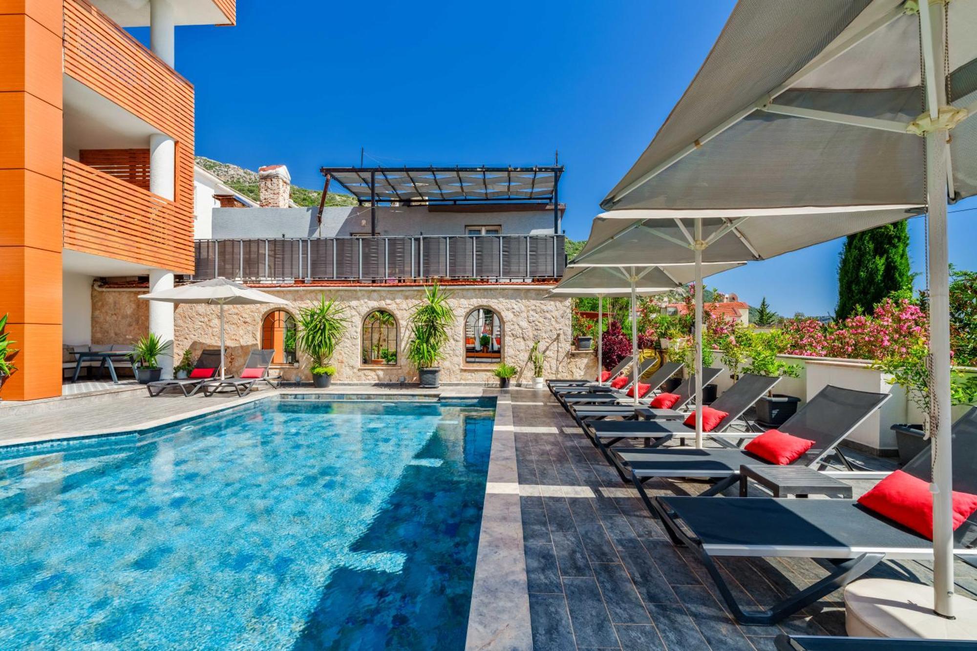 Lupia Suites Kalkan Eksteriør bilde