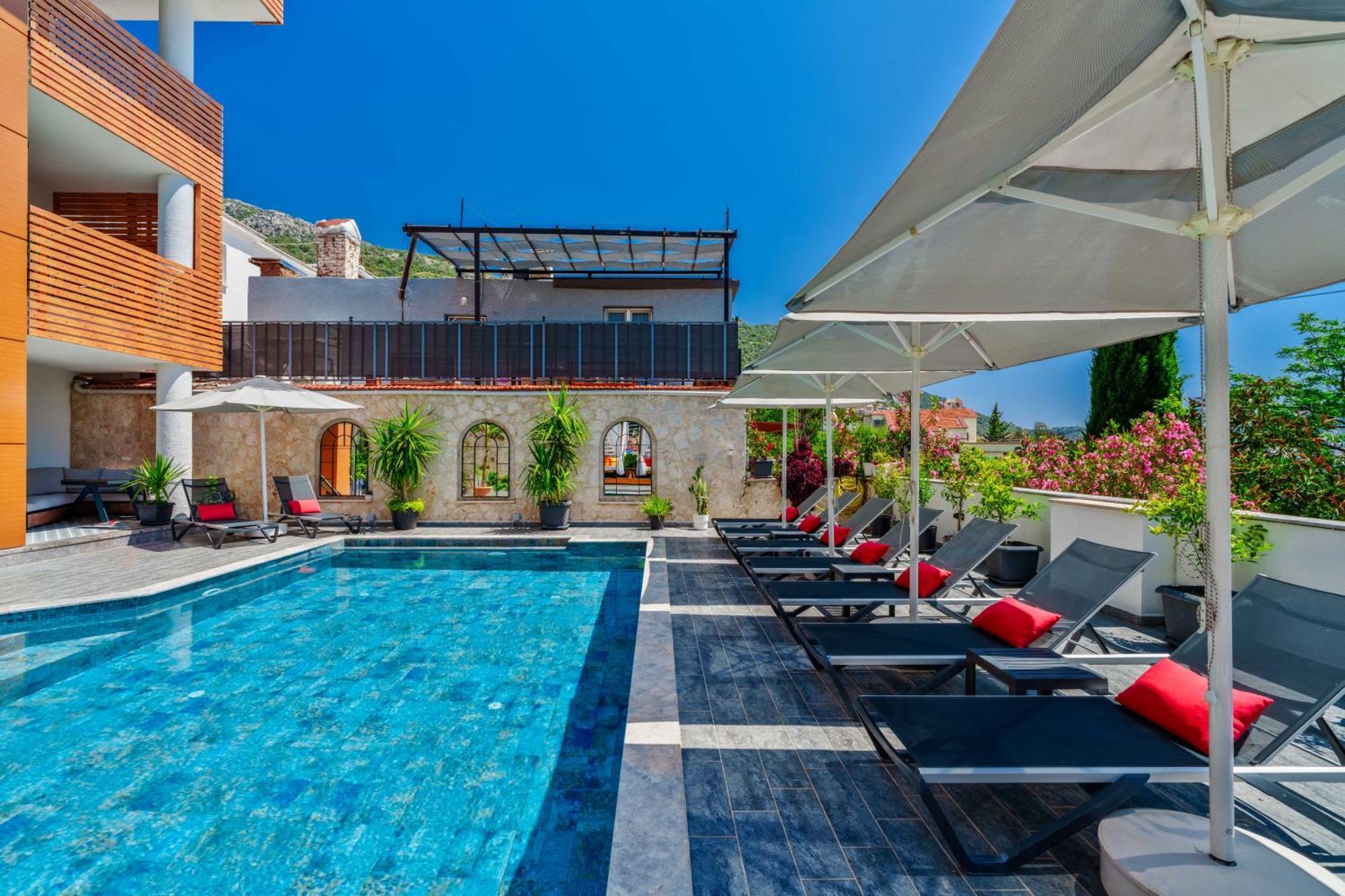 Lupia Suites Kalkan Eksteriør bilde