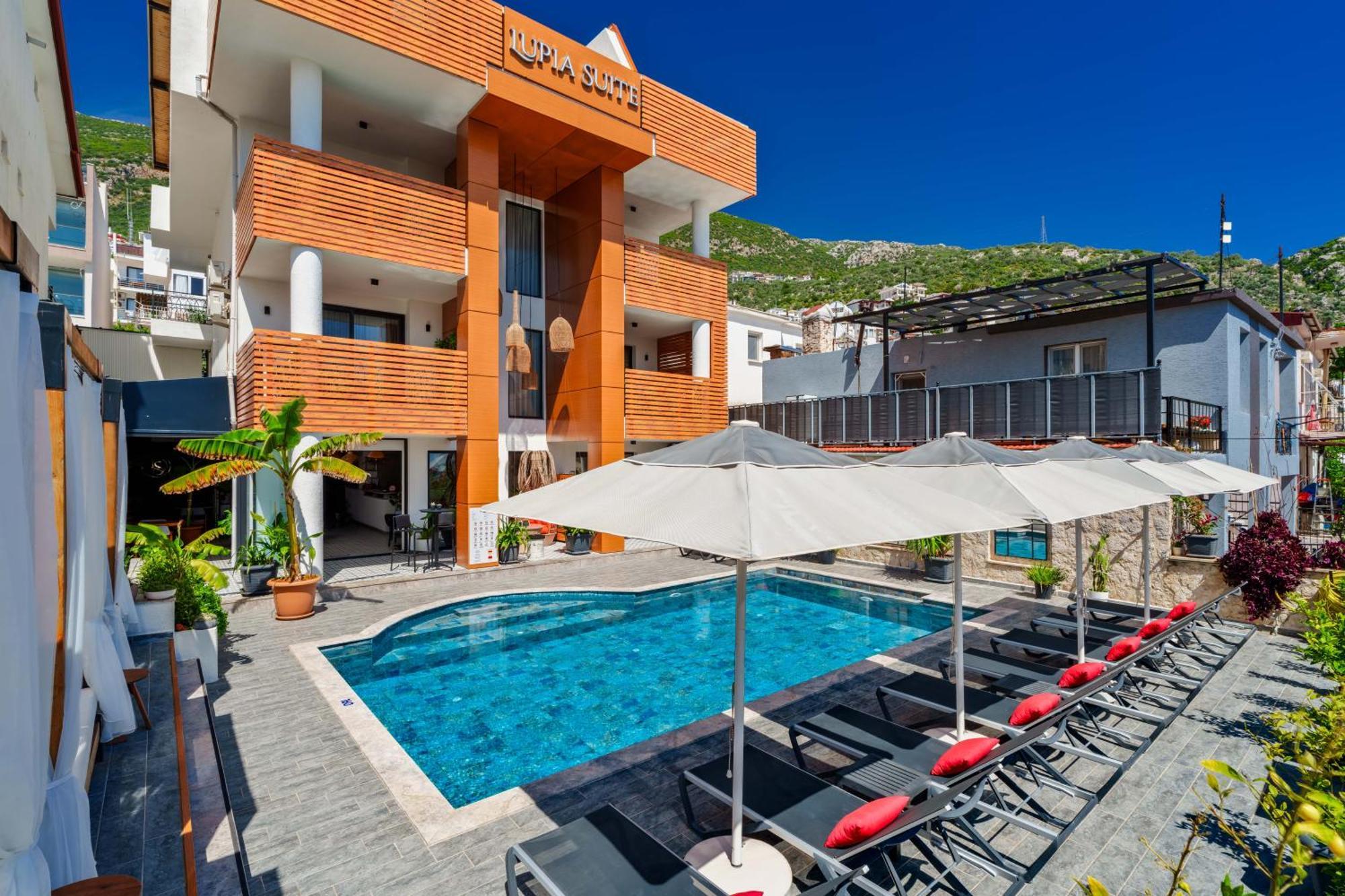 Lupia Suites Kalkan Eksteriør bilde