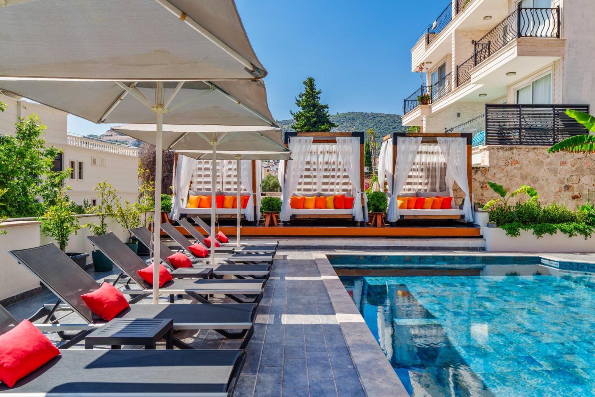Lupia Suites Kalkan Eksteriør bilde